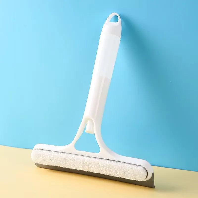 AlvdA™ 3-in-1 Window Cleaning Scraper, Squeegee & Spray Scrubber