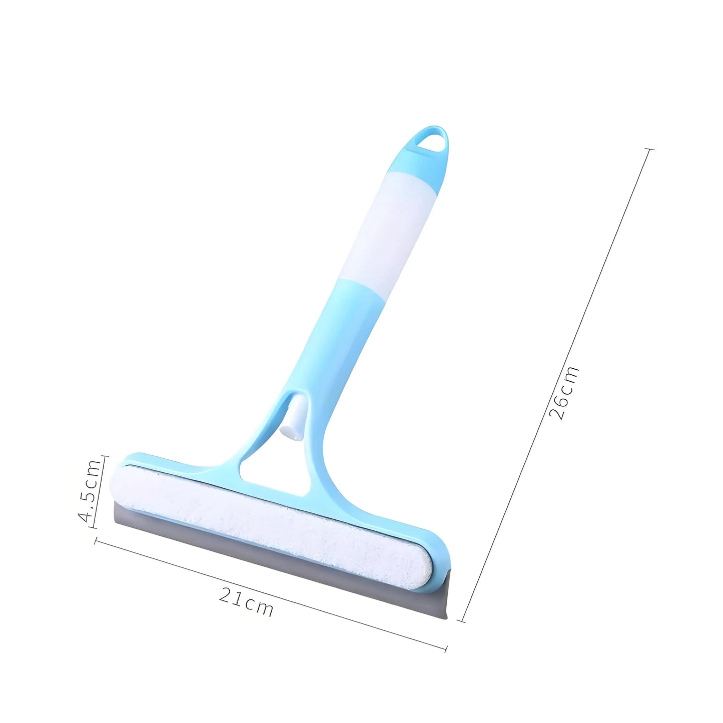 AlvdA™ 3-in-1 Window Cleaning Scraper, Squeegee & Spray Scrubber